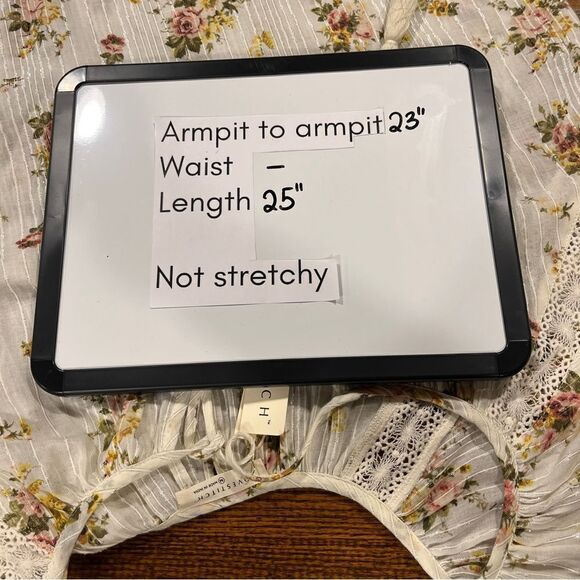 Lovestitch floral long sleeve oversized blouse size M Medium - Picture 9 of 15